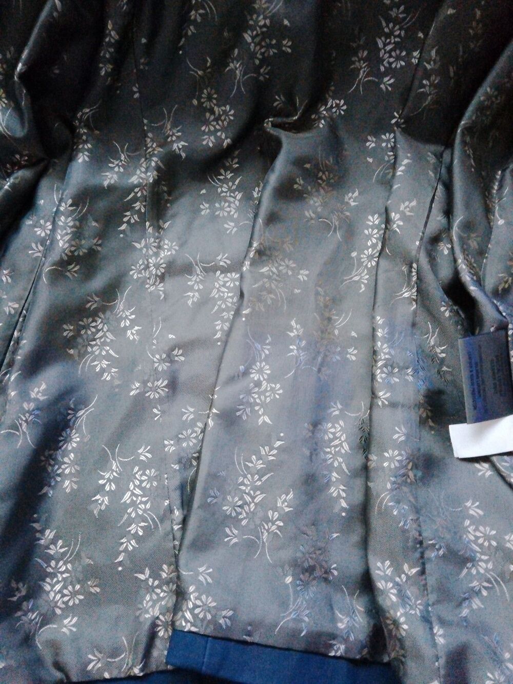 Wilsons Leather Women Blue Belted Genuine Leather Trench Coat Jacket Size XXL - Picture 10 of 16